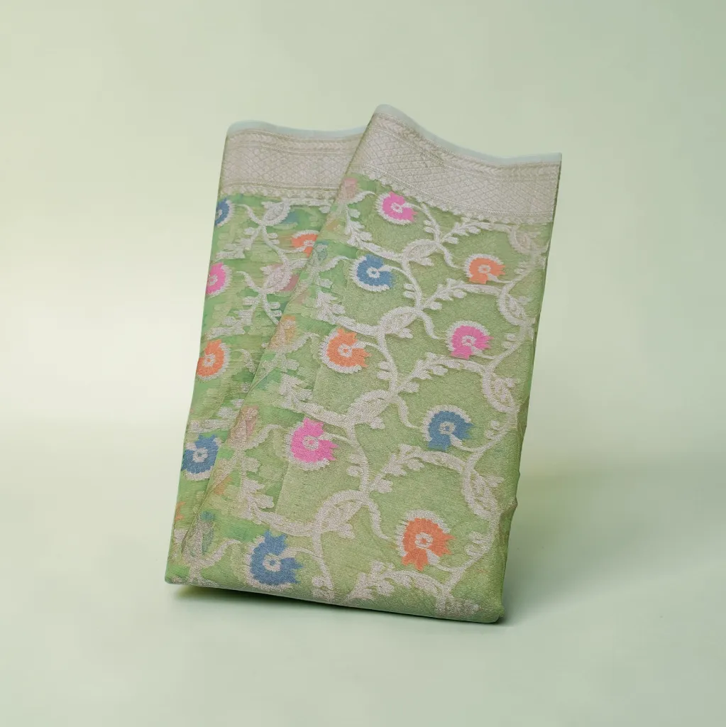 Kota Silk Saree_002_Pista Color_Photo 7.webp