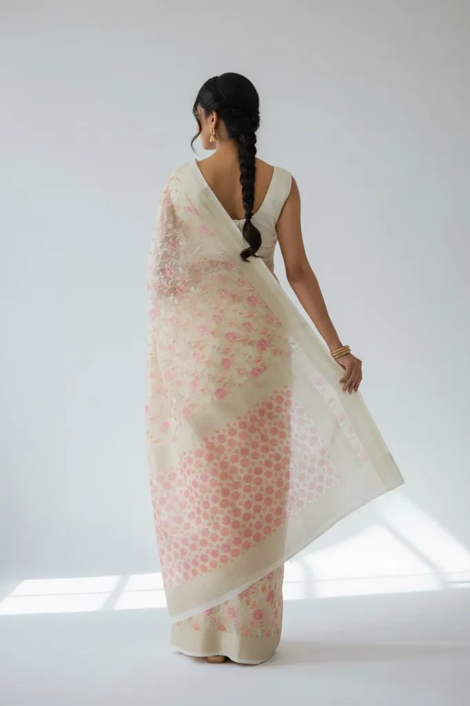 Kota Silk Saree_003_White Color_Photo 2.webp